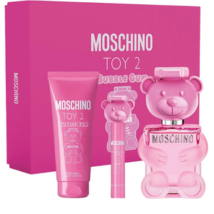 Moschino Toy 2 BUBBLE GUM Travel / Gift 3pcs SET
