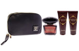 VERSACE Crystal Noir EDT Travel / Gift 4pcs SET