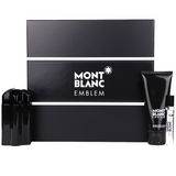 Montblanc Emblem For Men Travel / Gift Set 3pcs