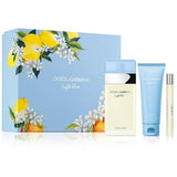 Dolce & Gabbana Light Blue for Women Travel / Gift 3pcs SET