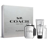 COACH Platinum for Men Travel / Gift 3pcs SET