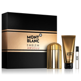 Montblanc Emblem Absolu For Men Travel / Gift Set 3pcs