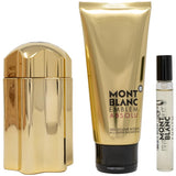 Montblanc Emblem Absolu For Men Travel / Gift Set 3pcs