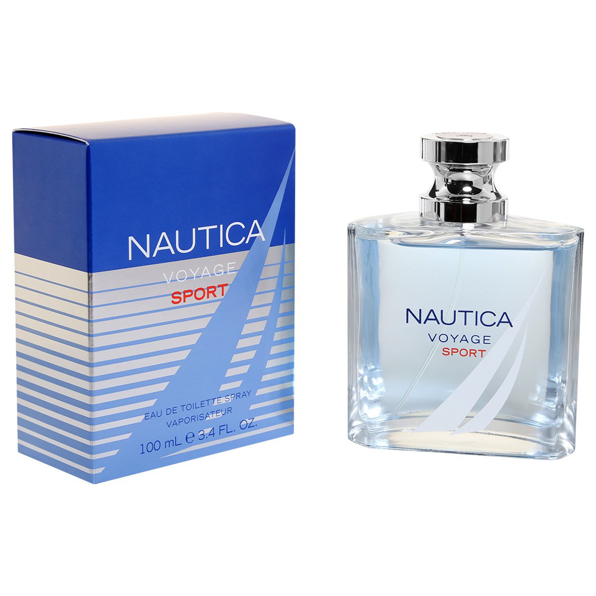 NAUTICA Voyage Sport Eau de Toilette Spray, 3.4 Fluid Ounce