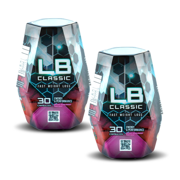 LB CLASSIC Lipoblue Dietary Supplement 2 Pack